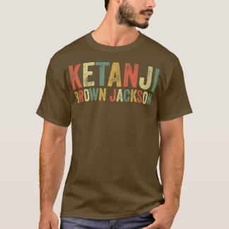 Camiseta Ketanji Brown Jackson História Negra Americana Afr