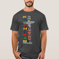 Ketchikan Alaska Totem Pole Native Art Souvenir