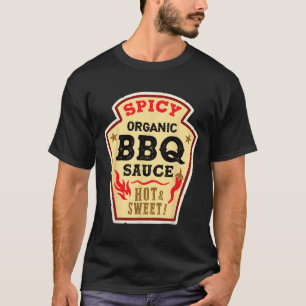 Camiseta Ketchup Byrbeque Hallowe Grill Hot Spicy Molho de