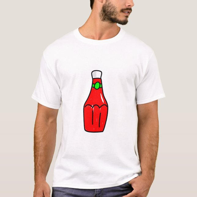 Camiseta Ketchup de tomate (Frente)