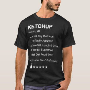 Camiseta Ketchup Definição Significado festival de música d