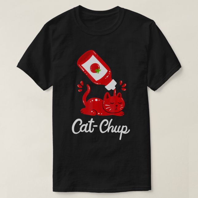 Camiseta Ketchup Kawaii (Frente do Design)