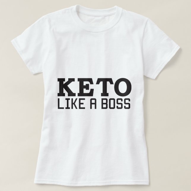 Camiseta Keto (Frente do Design)