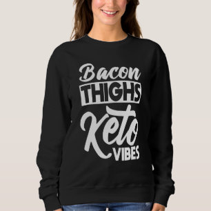 Camiseta Keto Diet Bacon Terapêutica Dietética Ketogênica B