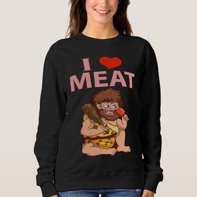 Camiseta Keto Diet Design I Love Meat (Frente)