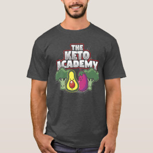 Camiseta Keto Diet Dietician Avocado Amam Dieteiros