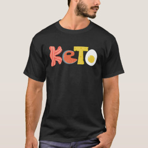 Camiseta Keto Estilo de Vida Ketogênico Baixo Carbo Dieta d