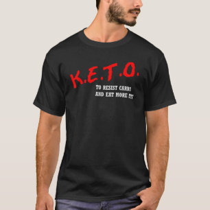 Camiseta Keto Friendly Healthy Parody