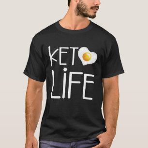 Camiseta Keto Life Ketogênico Dieta Keto Avocado Bacon Diet