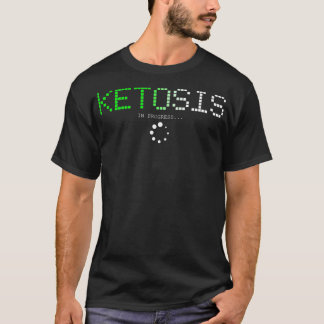 Camiseta Ketose Dietética Keto Em Andamento