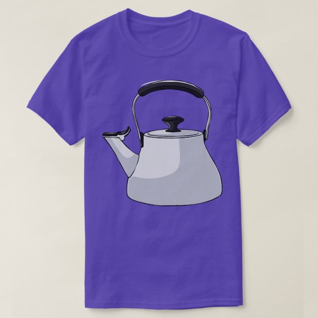 Camiseta Kettle Tea Coffee Caffeine Drink (Frente do Design)