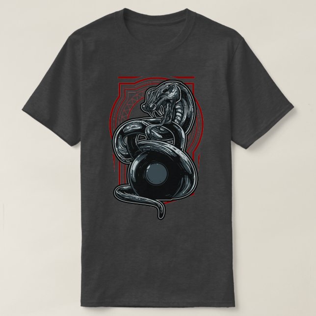 Camiseta Kettlebell Cobra (Frente do Design)