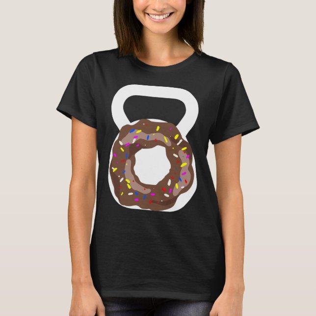 Camiseta Kettlebell Donut  Donut Kettebell workout (Frente)