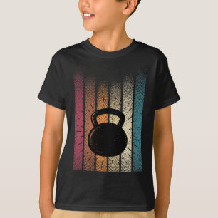 Camiseta Kettlebell Retro Workout Powerinclusive