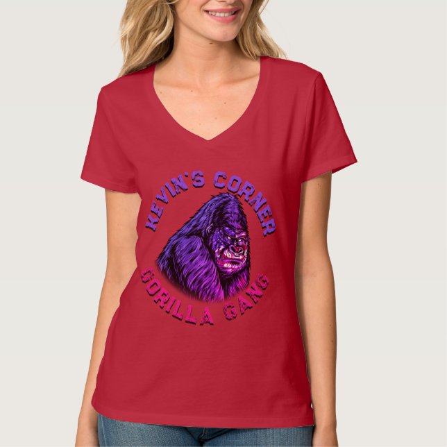 Camiseta Kevin Corner GORILLA GANG (Frente)