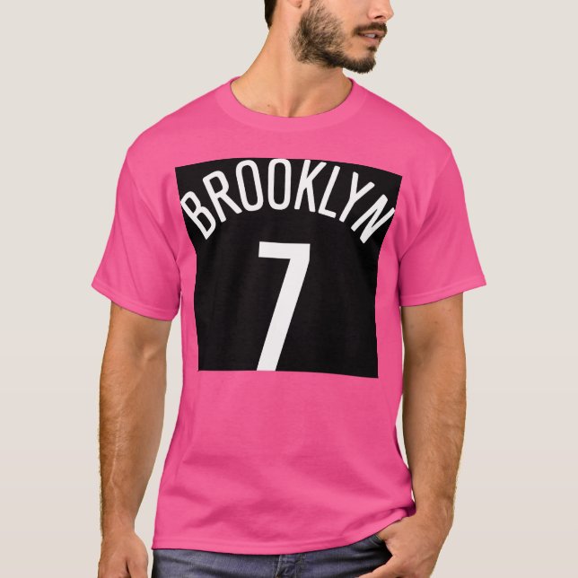 Camiseta Kevin Durant - Ca Telefônica do Brooklyn Basball J (Frente)