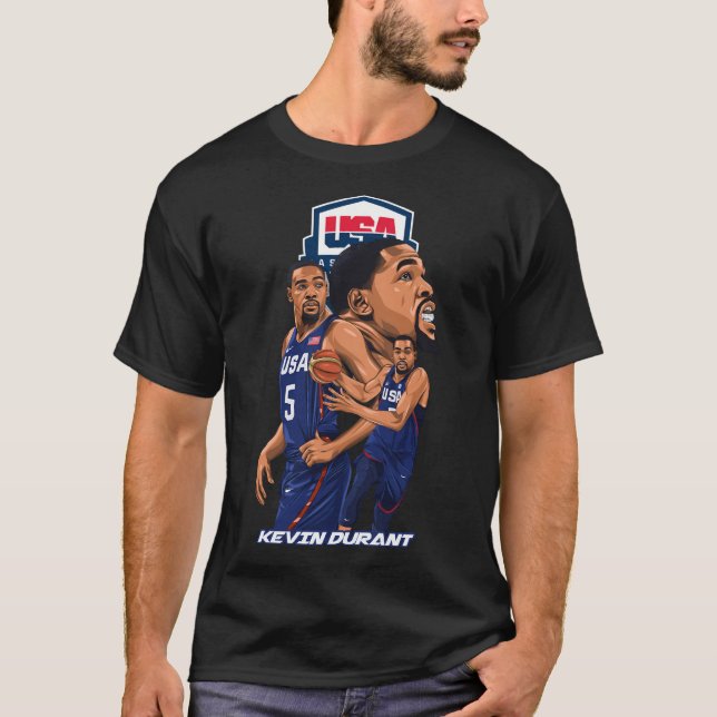 Camiseta Kevin Durant Usa (Frente)