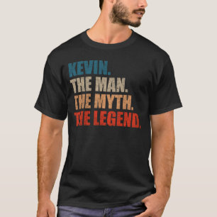 Camiseta Kevin O Homem O Mito A Lenda