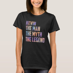 Camiseta Kevin O Homem O Mito O Filho Dia de os pais Da Len