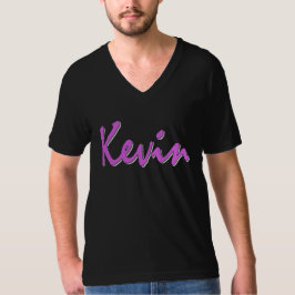 Camiseta Kevin (rosa a preto)