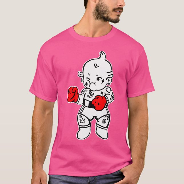 Camiseta Kewpie Baby Boxer Small Black (Frente)
