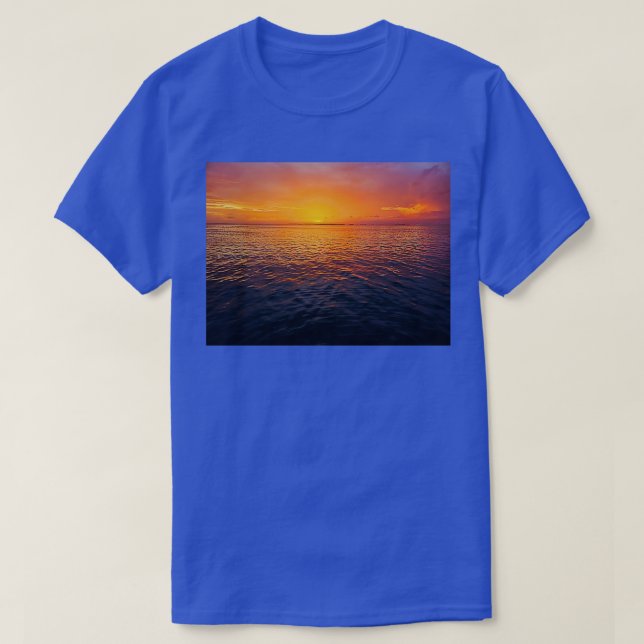 Camiseta Key Largo Sunset TShirt (Frente do Design)