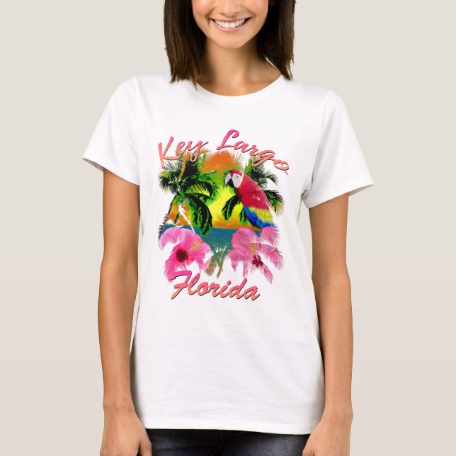 Camiseta Key Largo Trop Rock Music (Frente)