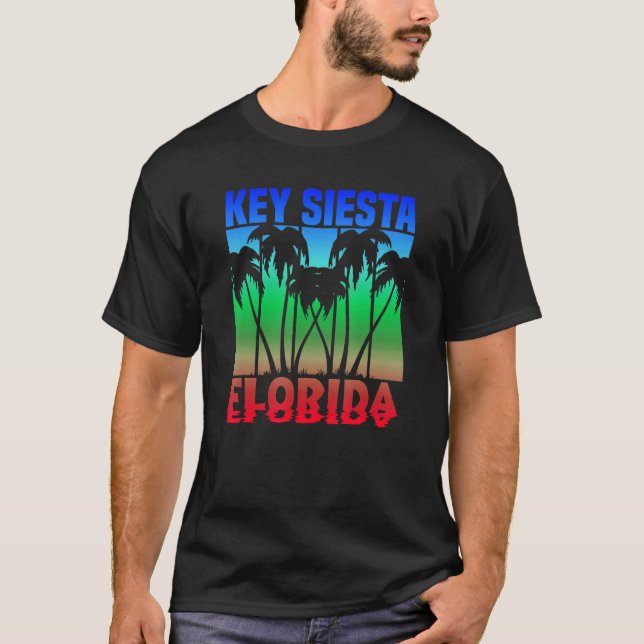 Camiseta Key Siesta Florida (Frente)