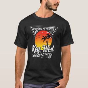 Camiseta Key West Beach Family Vacation 2023 Family Trip Gr