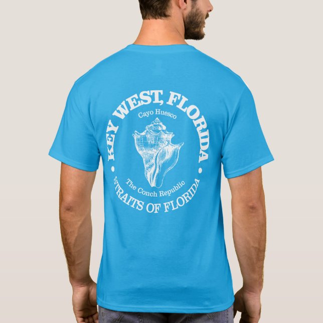 Camiseta Key West (conch) (Verso)