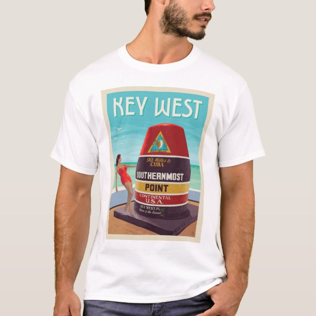 Camiseta Key West | Flórida (Frente)