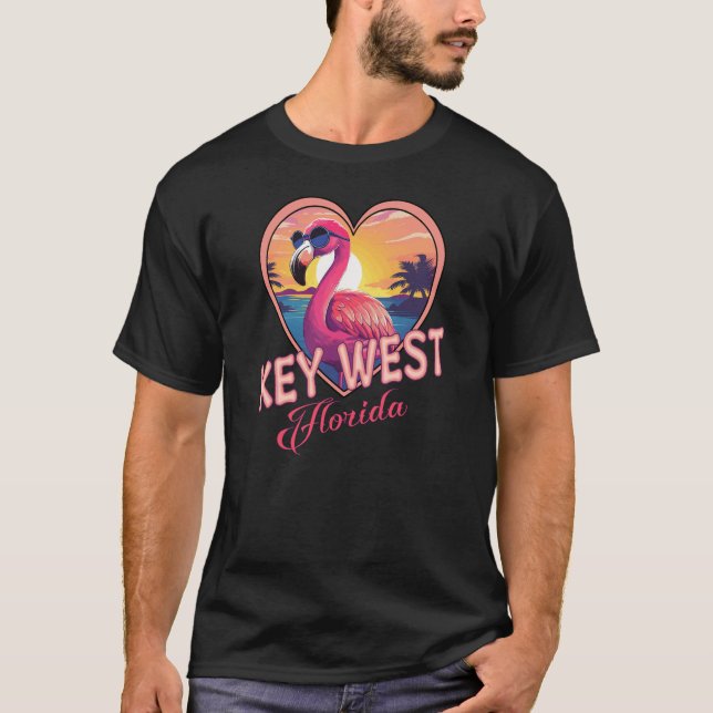 Camiseta Key West Florida Beach (Frente)