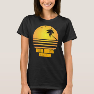 Camiseta Key West Florida Beach Retro Vintage Surf Souvenir