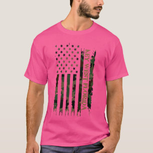 Camiseta Key West Florida Estados Unidos Distanciou Camo w