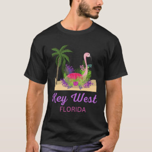 Camiseta Key West Florida Flamingo Vacing Trip