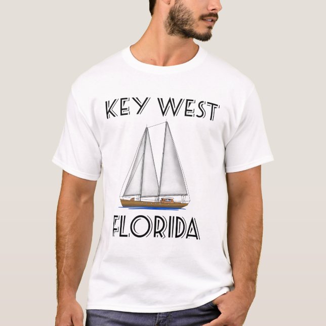 Camiseta Key West Florida - Navegação (Frente)