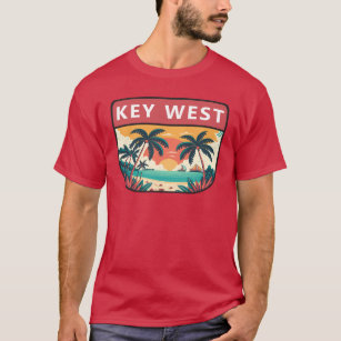 Camiseta Key West Florida Retro Emblem