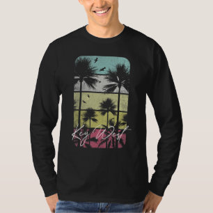 Camiseta Key West Florida Retro Vintage Beach Surf Surfing