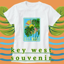 Camiseta Key West Florida Sunshine - Férias Tropicais