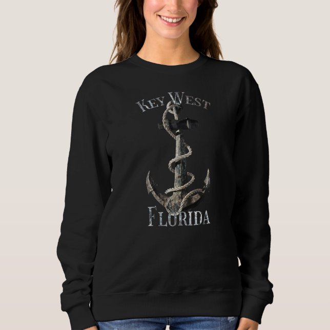 Camiseta Key West Florida Vacation NMaritime Anchor Sailing (Frente)