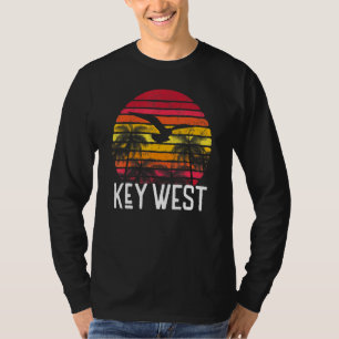 Camiseta Key West Flórida Vintage Retro Praia Palmeira Surf