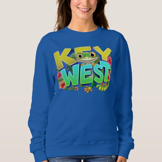 Camiseta Key West Gecko Florida (Frente)