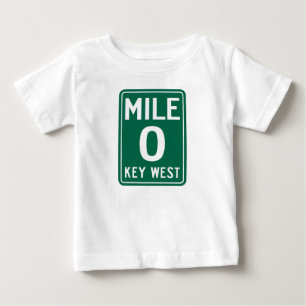 Camiseta Key West Milha 0, Flórida EUA