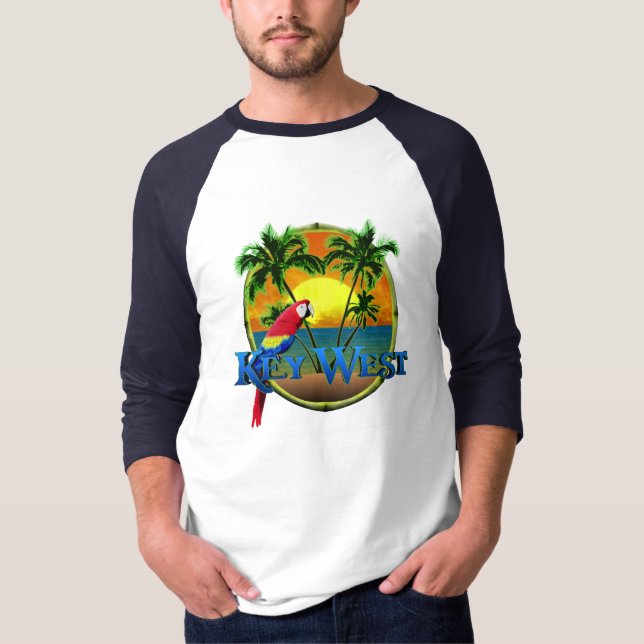 Camiseta Key West Sunset (Frente)