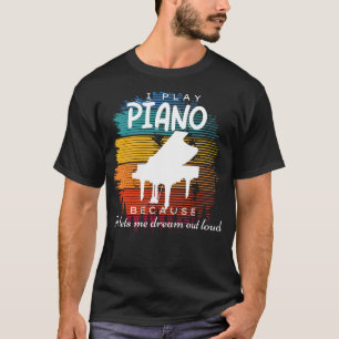Camiseta Keyed to Dreams: Pianos Melódico Reverie