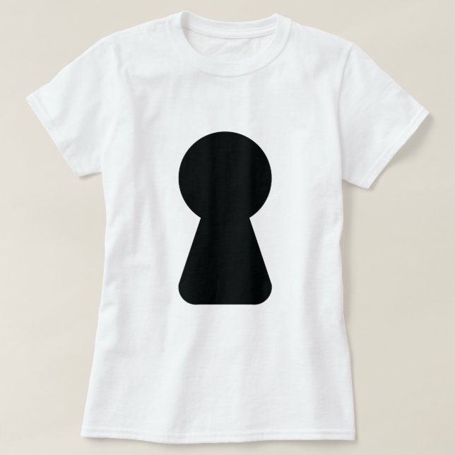 CAMISETA KEYHOLE (Frente do Design)
