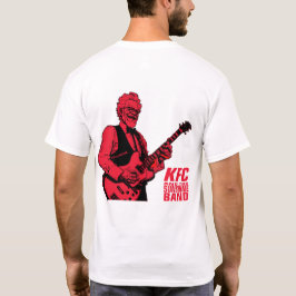 Camiseta KFC e a Banda Sunshine com Guitar Dan