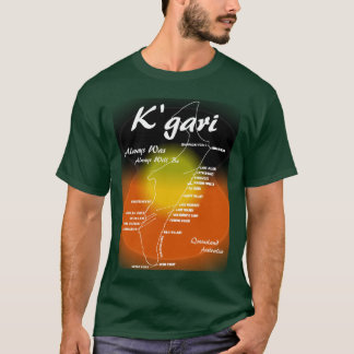 Camiseta Kgari em suas verdadeiras cores engraçado