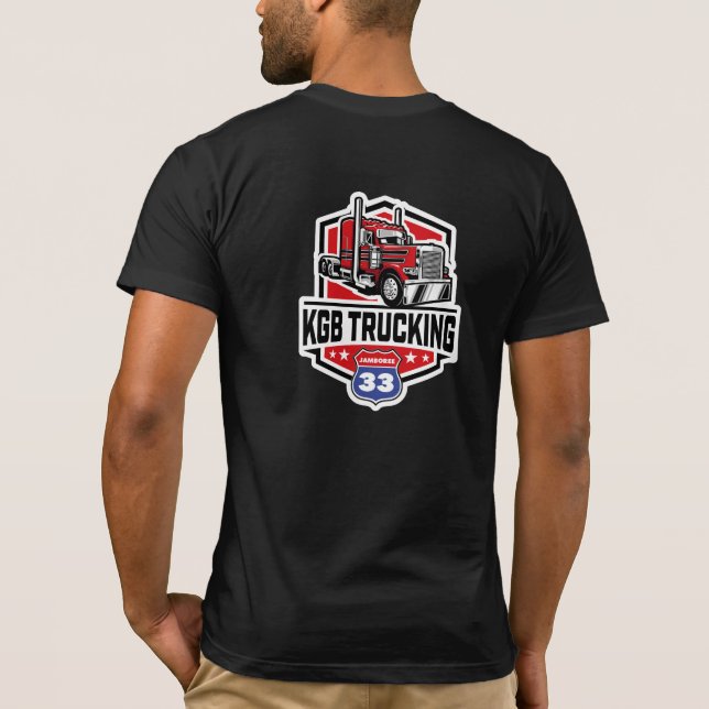 Camiseta KGB Trucking Official TShirt (Verso)