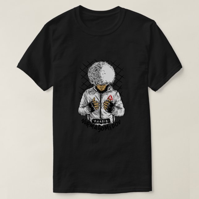 Camiseta Khabib A Águia Nurmagomedov (Frente do Design)